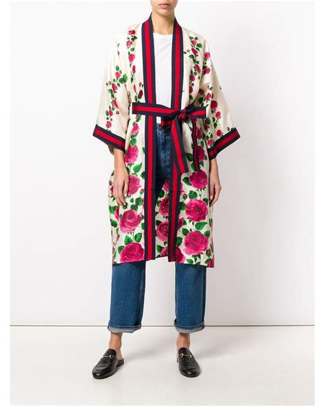 gucci silk robe|gucci kimono robe.